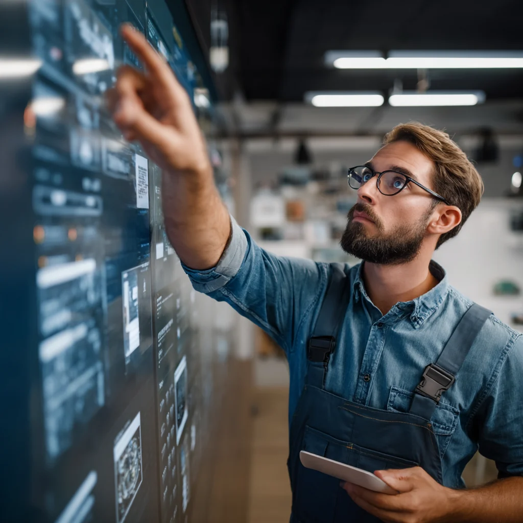 Übersichtliches Dashboard der Handwerkersoftware Hawepro
