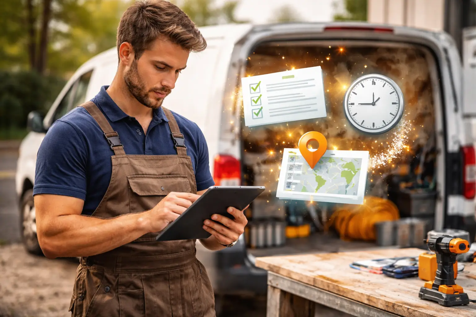 Ddigitale Abläufe im Handwerksbetrieb