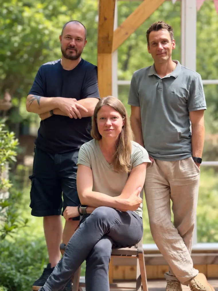 Marco Bullin, Anja Bullin und Sven Harazim – das Team hinter der Handwerkersoftware Hawepro